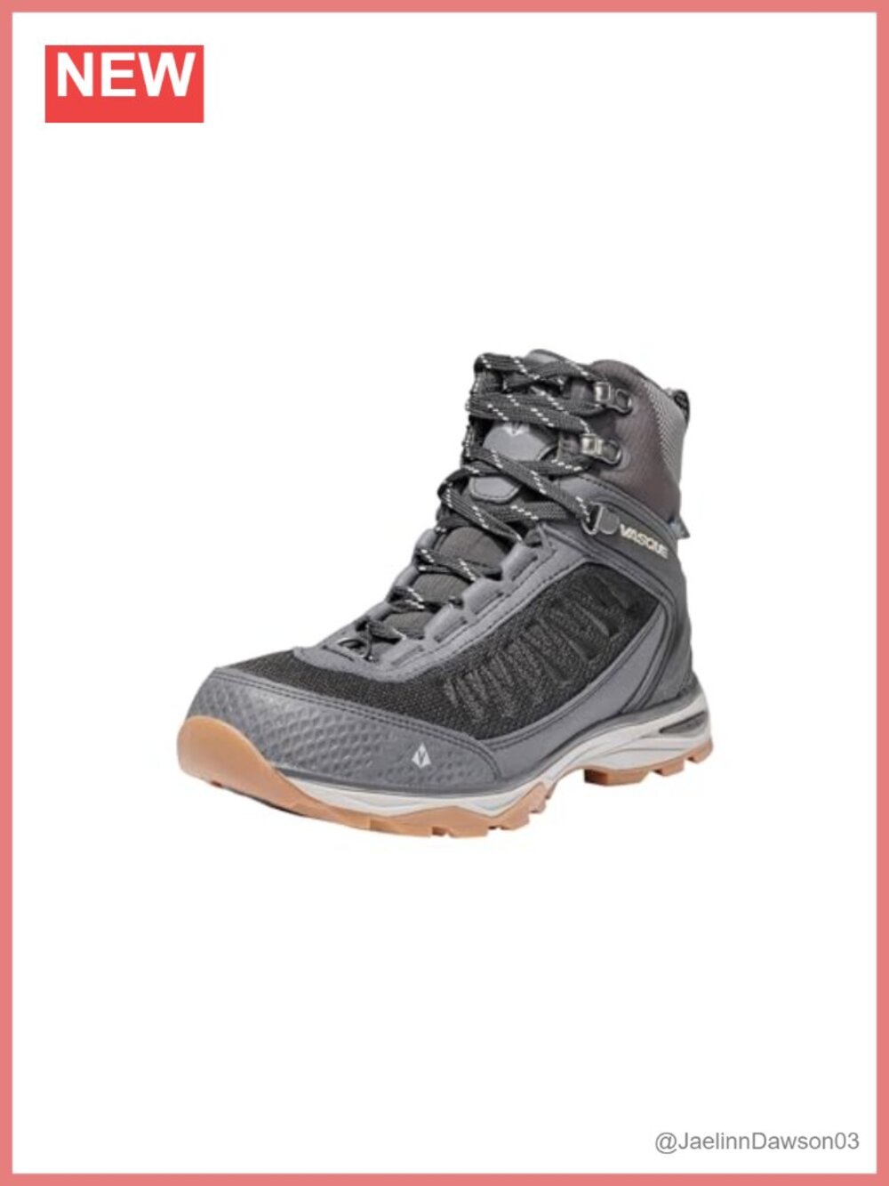 Waterproof Insulated Hiking Boot Leather Winter Snow Boot
